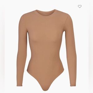 New - FITS EVERYBODY LONG SLEEVE CREW NECK BODYSUIT | SIENNA